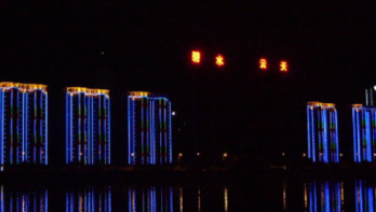 点亮城市夜空：内蒙夜景照明工程的魅力与意义